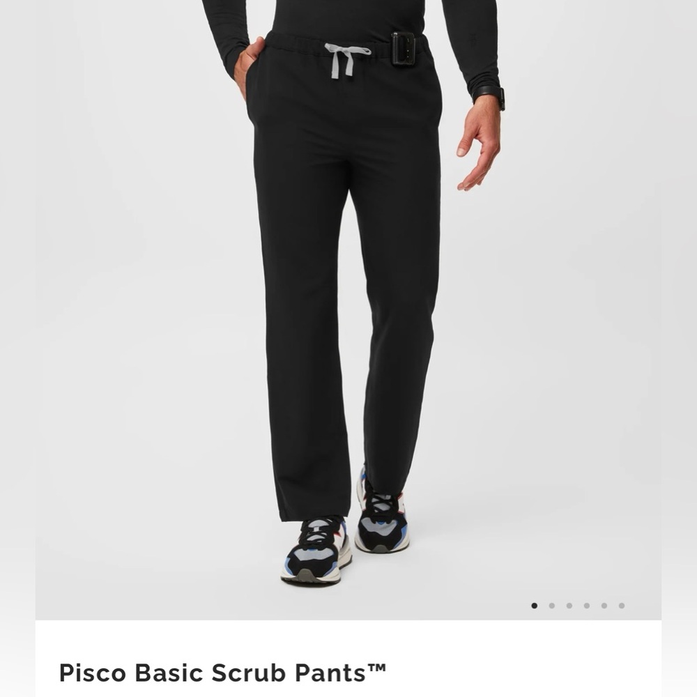 Figs black scrub pants NWT new with tags